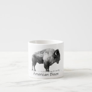 Taza De Espresso American Bison