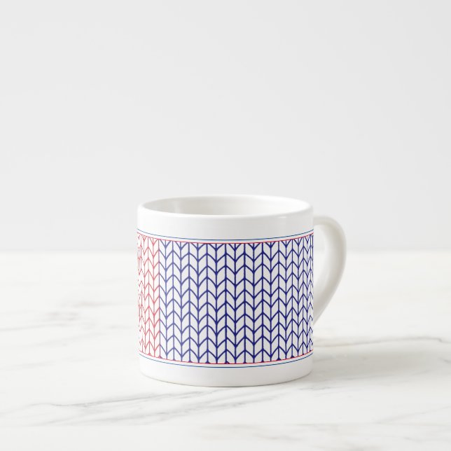 Taza de espresso AMERICAN KNIT (Derecha)