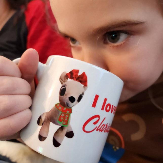 Taza De Espresso Amo a la novia de Clarice Reindeer Rudolph (Subido por el creador)