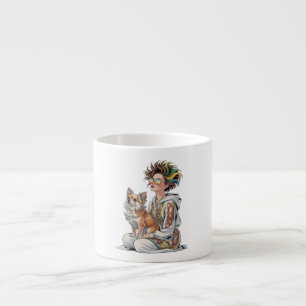 Taza De Espresso  amo a mi chihuahua 