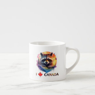 Taza De Espresso Amo Canadá