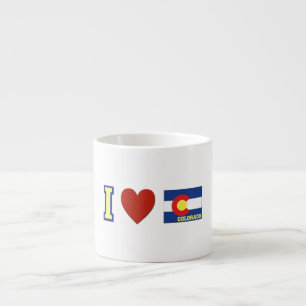 Taza De Espresso Amo Colorado