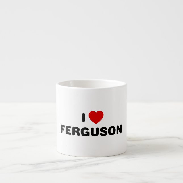 Taza De Espresso Amo Ferguson Missouri (Frente)