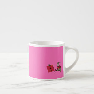 Taza De Espresso Angry Elf zurdo espresso mug