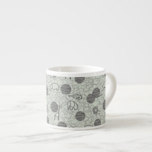 Taza De Espresso animales 1 del safari