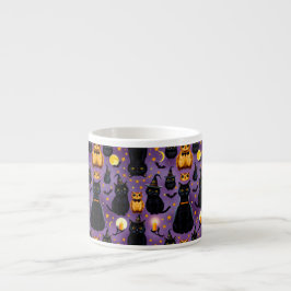 Taza De Espresso Animales de Halloween sensoriales