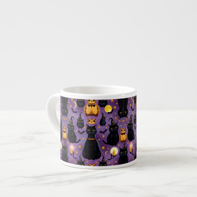 Taza De Espresso Animales de Halloween sensoriales (Izquierda)