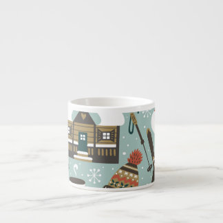 Taza De Espresso Animales Forestales: Invernadero Sin Marea.