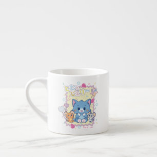 Taza De Espresso Anime Tom y Jerry Strawberry Fun