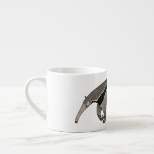 Taza De Espresso Anteater personalizado ilustracion