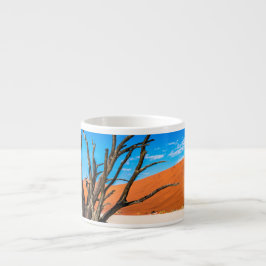 Taza De Espresso Árbol muerto en Deadvlei, Namibia