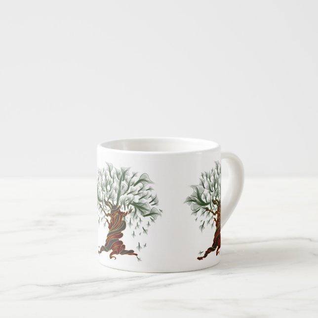 Taza De Espresso Árbol torcido (Derecha)