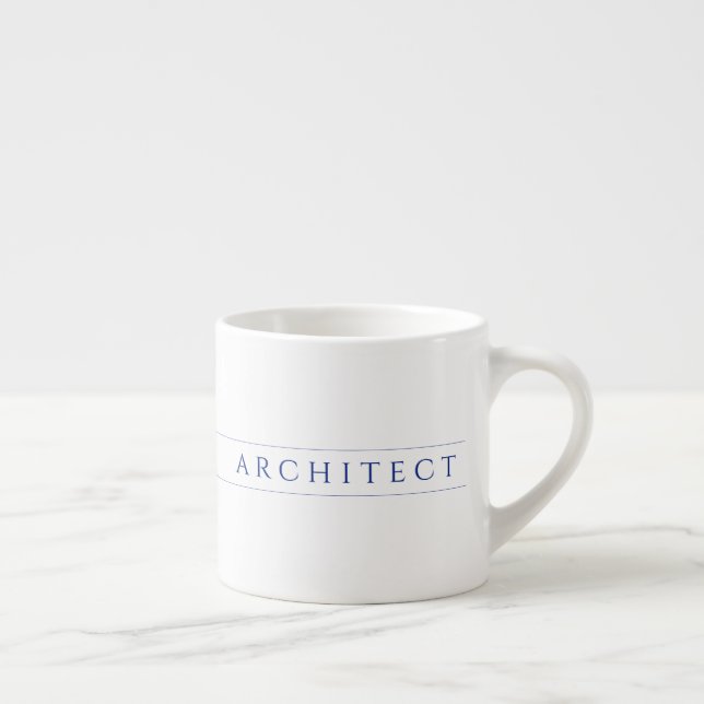 Taza de espresso ARCHITECT / Azul Marino (Derecha)