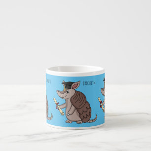 Taza De Espresso Armadillo cúbico con personalizado de tapón de gra