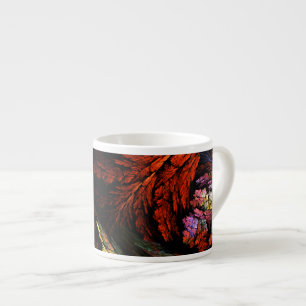 Taza De Espresso Armonía de colores Resumen Art Espresso Mug
