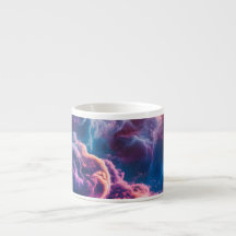 Arte de Nebulosa Espacial Abstracta - Cósmico Colo
