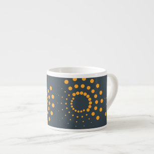 Taza De Espresso Arte de patrones geométricos modernos, simples, ab