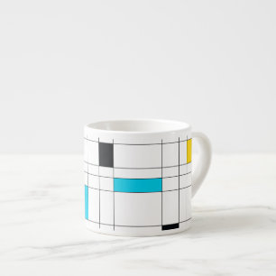 Taza De Espresso Arte ilustracion colorido, fresco, moderno