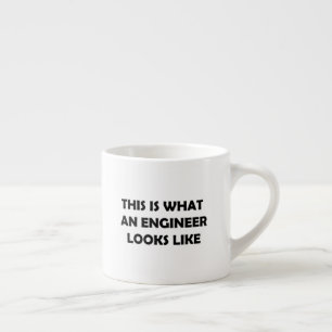 Taza De Espresso Así es como se ve un ingeniero