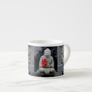 Taza De Espresso Asia, Indonesia, Bali. Un santuario de Buda