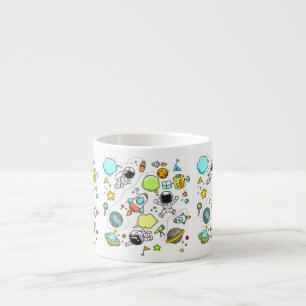 Taza De Espresso Astronauta divertida y fresca