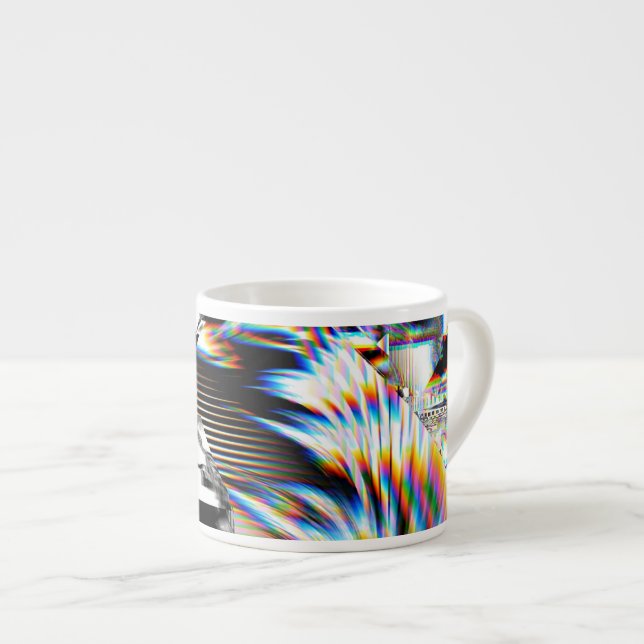 Taza De Espresso Ataque con arco iris (Derecha)