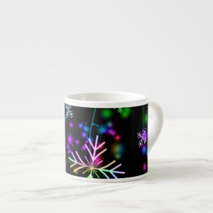 Taza De Espresso Atmósfera navideña festiva y animada de SlipperyJo