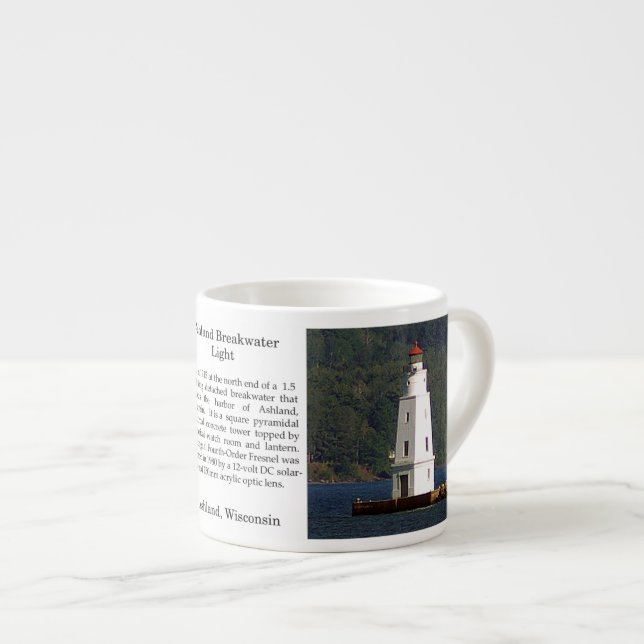Taza De Espresso Atracciones de Ashland Breakwater (Derecha)