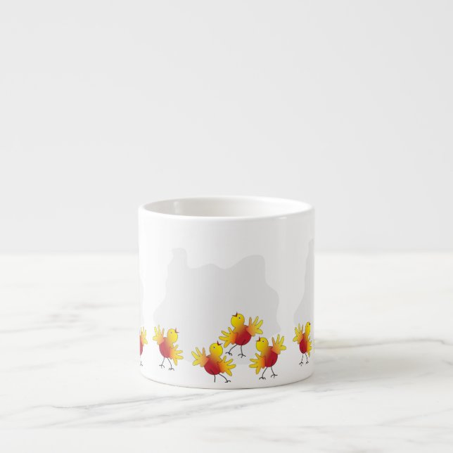 Taza De Espresso atragantar (Frente)