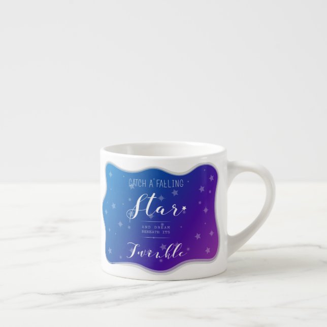 Taza De Espresso Atrapar una estrella que cae (Derecha)