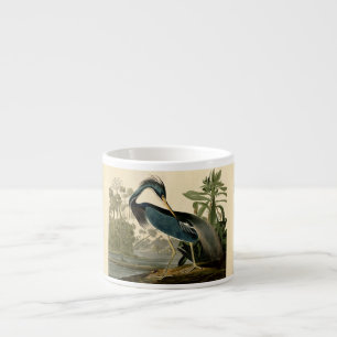 Taza De Espresso Audubon Louisiana Garza Aves América Arte