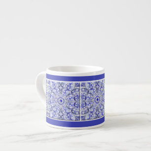 Taza De Espresso Azul cerámico de Grecia