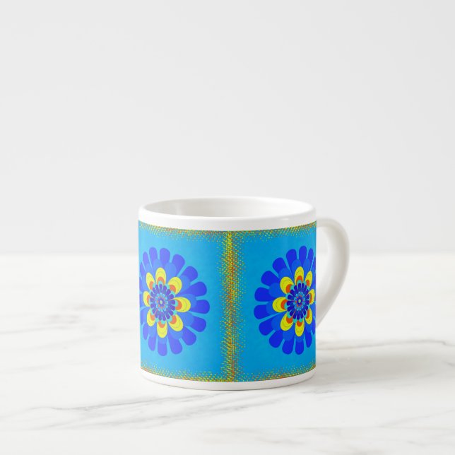 Taza De Espresso Azul de Bloom (Derecha)