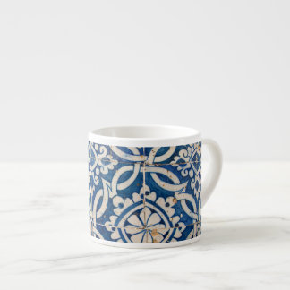 Taza De Espresso Azulejo del portugués del vintage