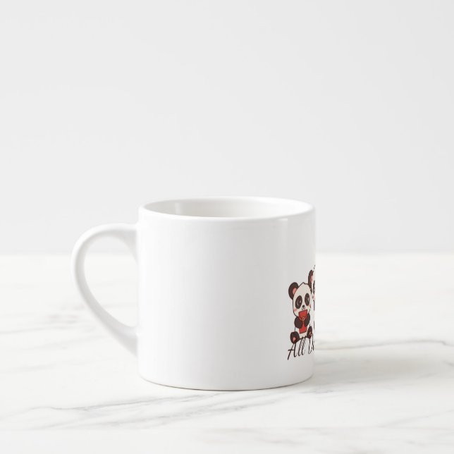 Taza De Espresso Baby Panda (Izquierda)