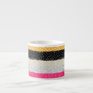 Taza De Espresso Baldosas de mosaico: Diseño versátil y sin inconve