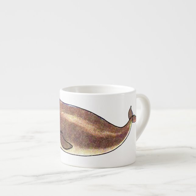 Taza De Espresso Ballena de esperma (Derecha)