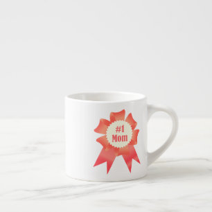Taza De Espresso Banda ganadora del premio Gratitude Número Uno Mom