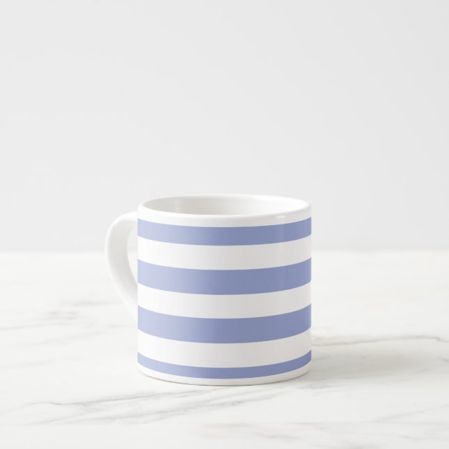 Taza De Espresso Bandas azules francesas (Izquierda)