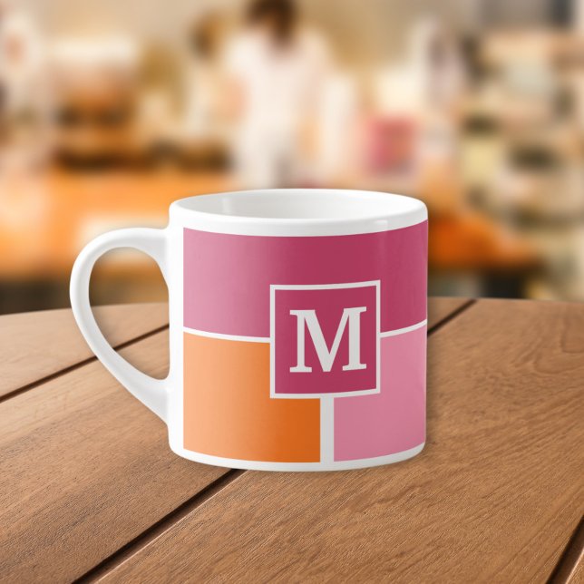 Taza De Espresso Bandas femeninas amplias con monograma (Subido por el creador)