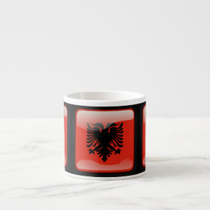 Taza De Espresso Bandera de Albania