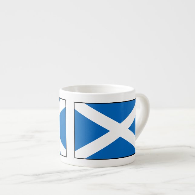 Taza De Espresso Bandera de Escocia (Derecha)