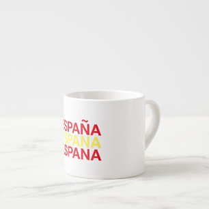 Taza De Espresso Bandera de ESPAÑA