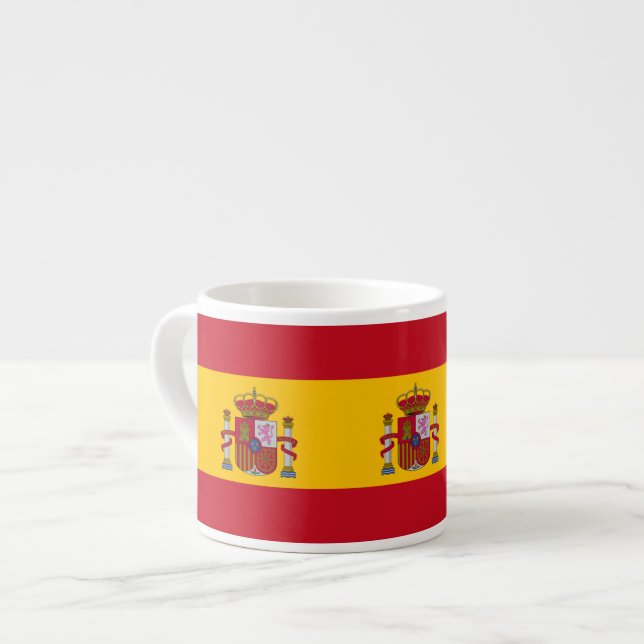 Taza De Espresso Bandera de España (Izquierda)