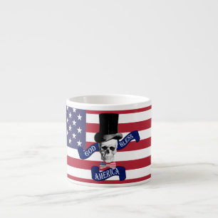 Taza De Espresso Bandera de Estados Unidos