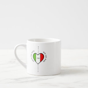 Taza De Espresso Bandera de Italia