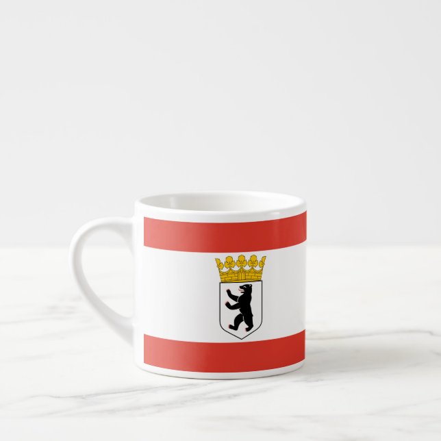 Taza De Espresso Bandera de la Copa de Berlín Espresso (Izquierda)