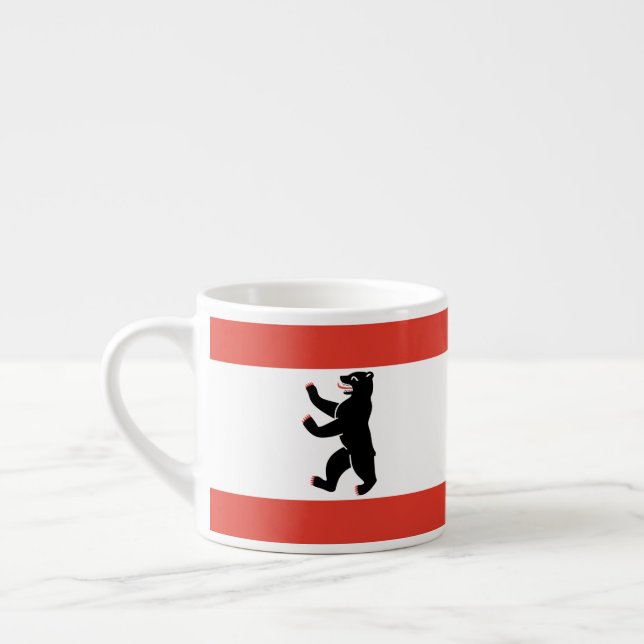 Taza De Espresso Bandera de la Copa de Berlín Espresso (Izquierda)