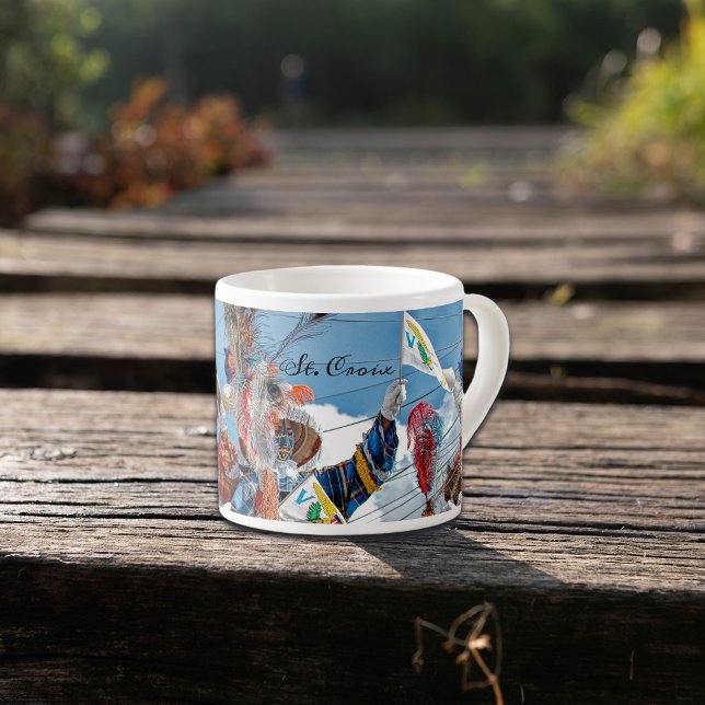 Taza De Espresso Bandera de las Islas Vírgenes de Estados Unidos Mo (Subido por el creador)