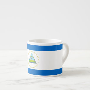 Taza De Espresso bandera de Nicaragua